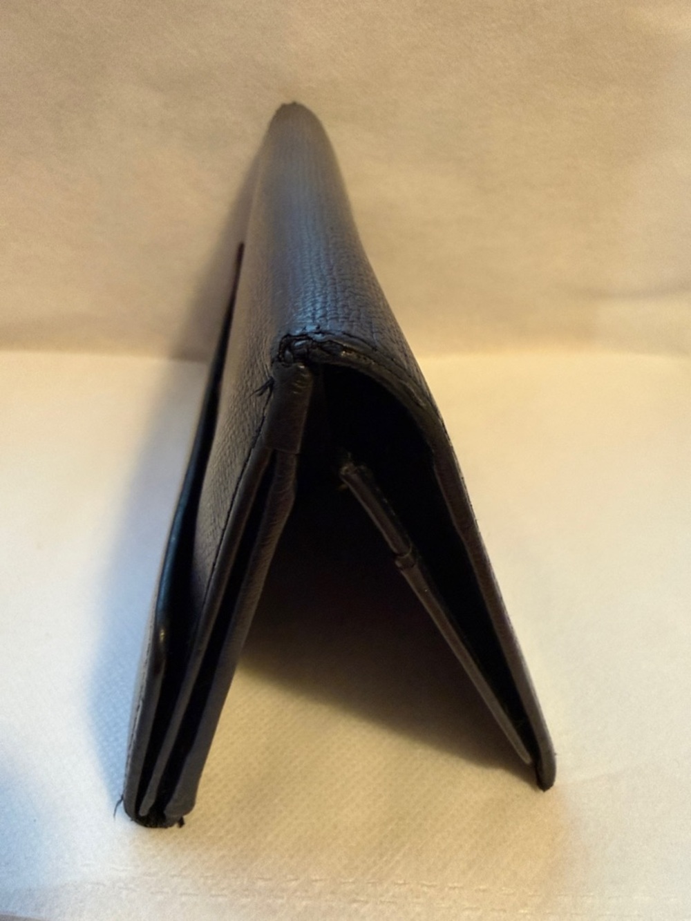 CHANEL Black Leather CC Button Continental Wallet - Picture 8 of 9